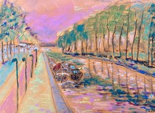 Peinture impressionniste - peinture, #impressionniste
