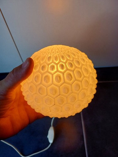 Globe lampe verre - ,