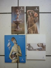LOT DE 4 CATALOGUE  LLADRO   /