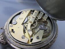ancienne montre gousset Chronomètre UTILIA mouvement mécanique Old Pocket Watch