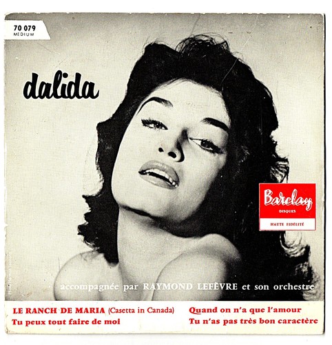 45t vinyl dalida lcome - ep,