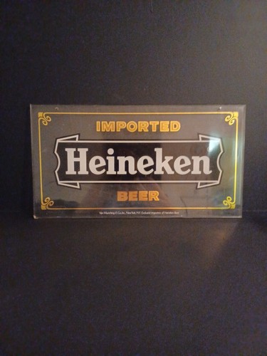 Vintage heineken beer sign - heineken,