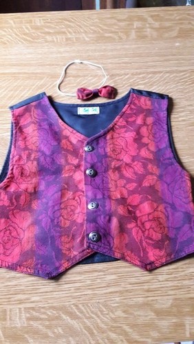 Alphabet gilet barman noeud - barman,
