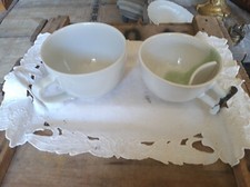 lot de 2 grandes tasses / bol