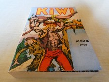 reliure Album KIWI avec BLEK LE ROC N°42 --202 203 204 205 206 LUG 1973 TBE
