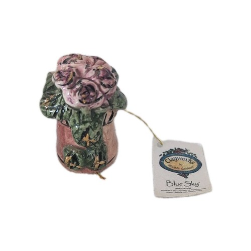 Blue sky clayworks rose flower - rose,