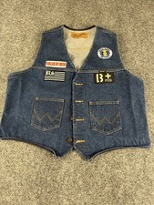 Wrangler Denim Vest Mens XL