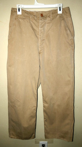 Vintage 1940s army trousers - 1940s, us