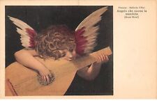 Ange - n°76537 - Angelo che suona la mandola - Ange jouant de la mandoline