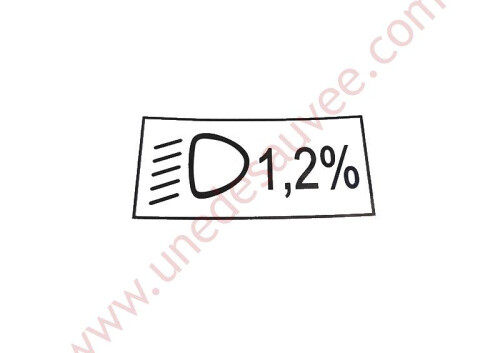 Autocollant sticker reglage - autocollant,