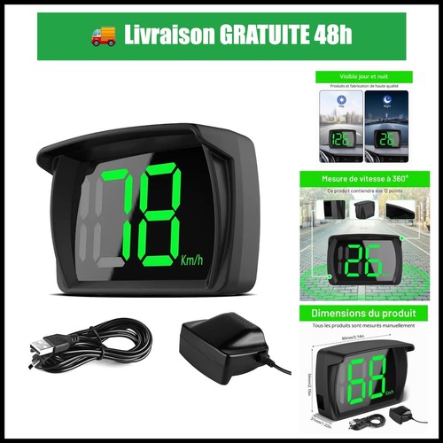 Compteur vitesse gps hud - vitesse,