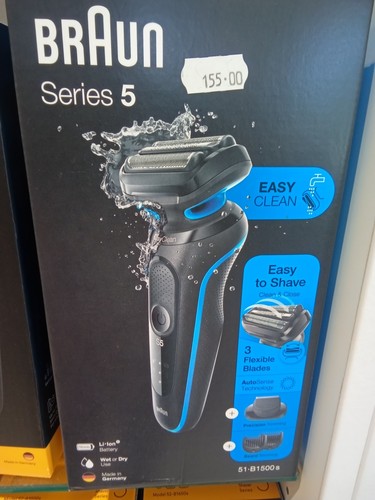 Rasoir braun b1500s - braun, 51.b1500s