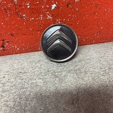 x1 Capuchon Embleme Centre Cache Moyeu Jante Alu Citroen C3 DS3 9670585977 Noir