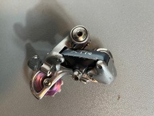 Shimano XTR RD-M900 w/ purple pulleys