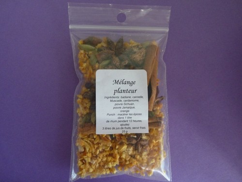 Melange planteur rhum - 25,