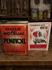Bidon huile. Huile Affiche