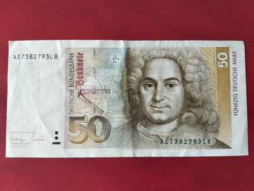 Allemagne billet deutsche - allemagne, 50