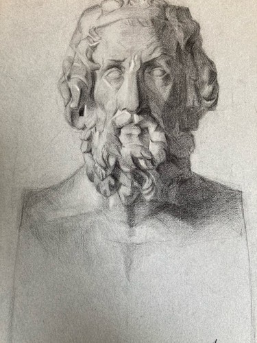Tres beau dessin - beau, xixe