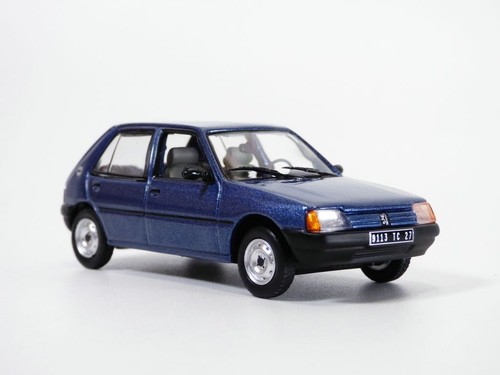 Peugeot 205 bleu ming 43 - peugeot, 1/43