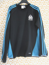 Sweat Adidas Vintage Olympique Marseille 2015 OM Climalite Blanc Jersey - M