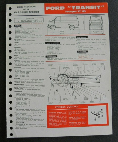 Fiche technique automobile