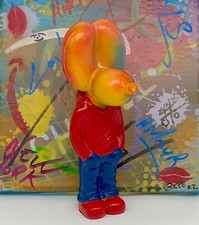 Statue De Chien Résine Ballon Graffiti En Résine, Pop Art, Déco