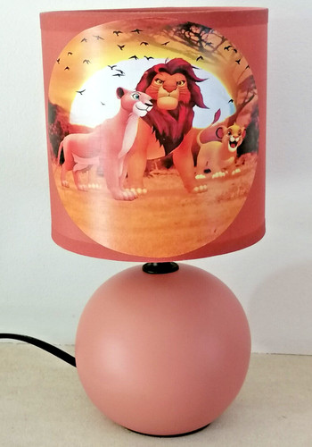 Lampe chevet roi lion - lampe, en