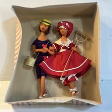 Poupées Peynet Baigneurs 1900 Boîte Catalogue Vintage Latex Couple