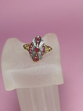 bague art déco or 18 carats