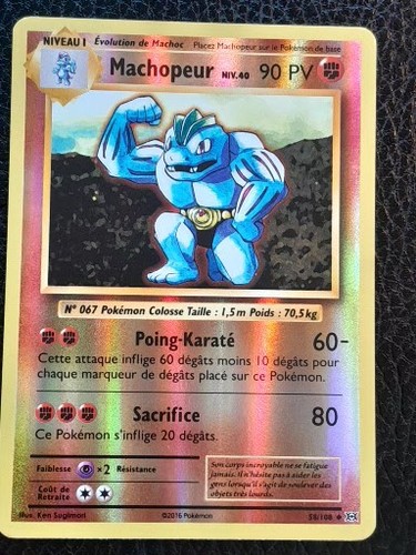 Carte pokemon machopeur - pokemon,
