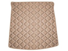 Cuir éco Tapis de coffre BEIGE FONCÉ pour Ford SMAX II 5per 2015-…