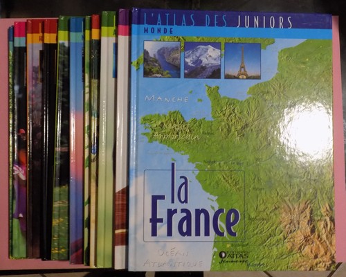 Lot livres atlas des - de, 11