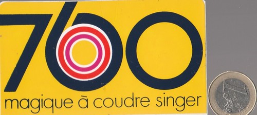 Autocollant couture singer - autocollant., couture.