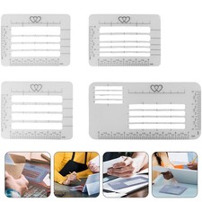 4 Pcs Modèle De Lettrage