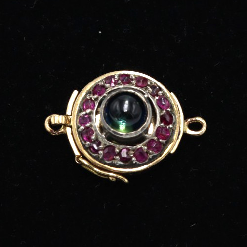 Fermoir pour colliers saphir - pour,