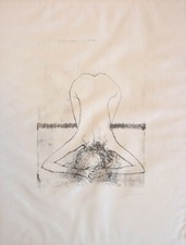 Jean JANSEM / ジャン・ジャンセン (1920-2013) Lithographie signée 68x52.5cm Ecole de Paris