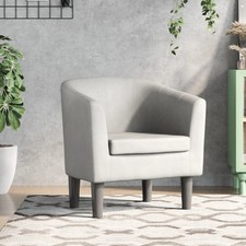 Fauteuil Cabriolet avec Repose-pied Siège Chaise Bureau Rouge Similicuir vidaXL