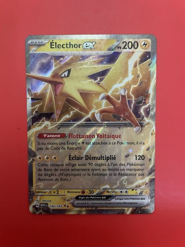 Carte pokemon electhor 145 165 - carte,