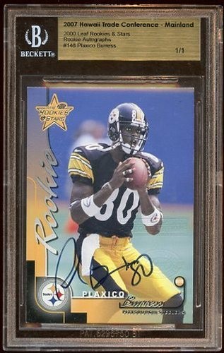 Plaxico burress leaf rookie - burress,