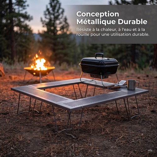 Table camping pliable en - table, de