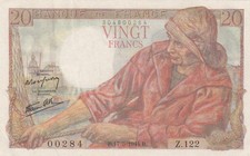 20 Francs - Pêcheur -