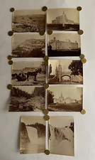 QUEBEC CITY 1887 Louis-Prudent VALLEE- SET OF 10 ORIGINAL PHOTOGRAPHS