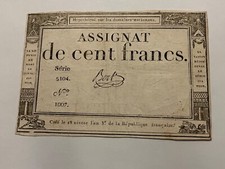 Billet France Assignat de Cent Francs (110-43/A1-39)
