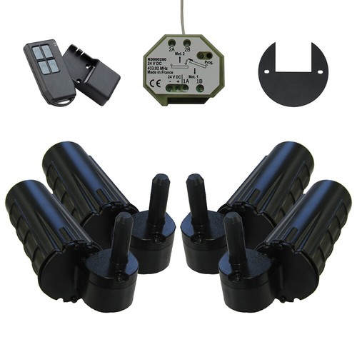 Double motorisation pour - , volet