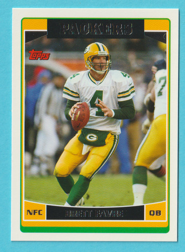 2006 topps brett - 2006, favre