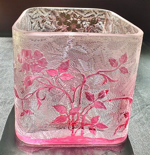 Pate verre vase art - pate,