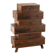 Commode tiroirs bois - 8,