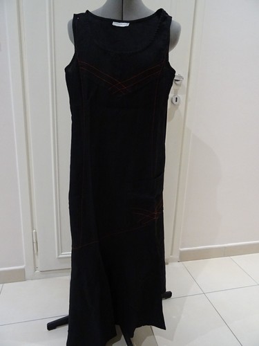 Robe longue noire - , asymétrique