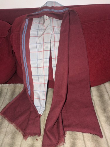 Foulard soie laine - soie,