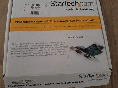 Carte série startech - série, pex2s553